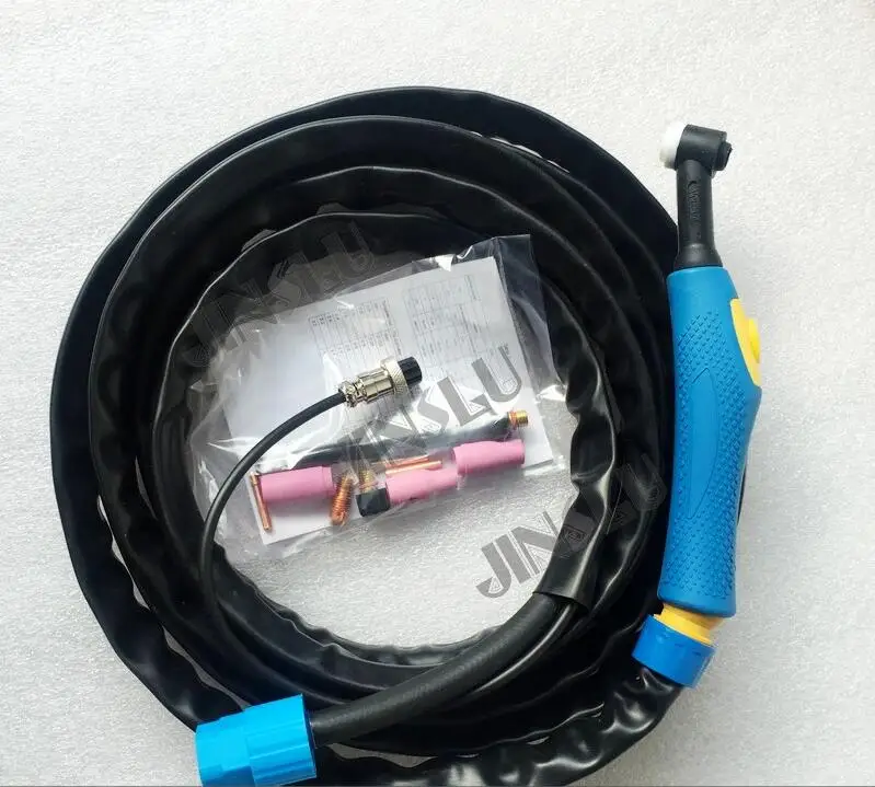 TIG-9/WP-9 аргонно-дуговой сварочный фонарь с воздушным охлаждением 4 м