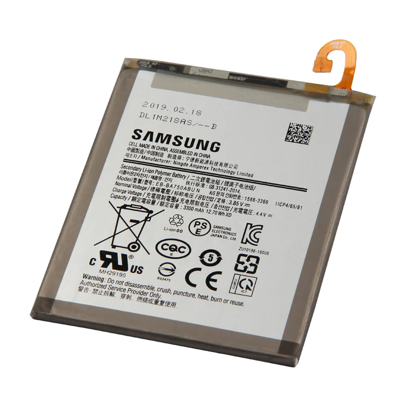 Оригинальная Аккумуляторная батарея для Samsung Galaxy A7 EB BA750ABU 2018 версия A730x A750 3300