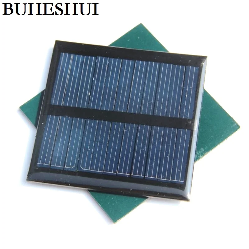 

BUHESHUI Wholesale! 0.6W 5.5V Solar Panel Solar Cell DIY Panel Polycrystalline Solar Cell Panel 65*65MM 40pcs/lot Free Shipping