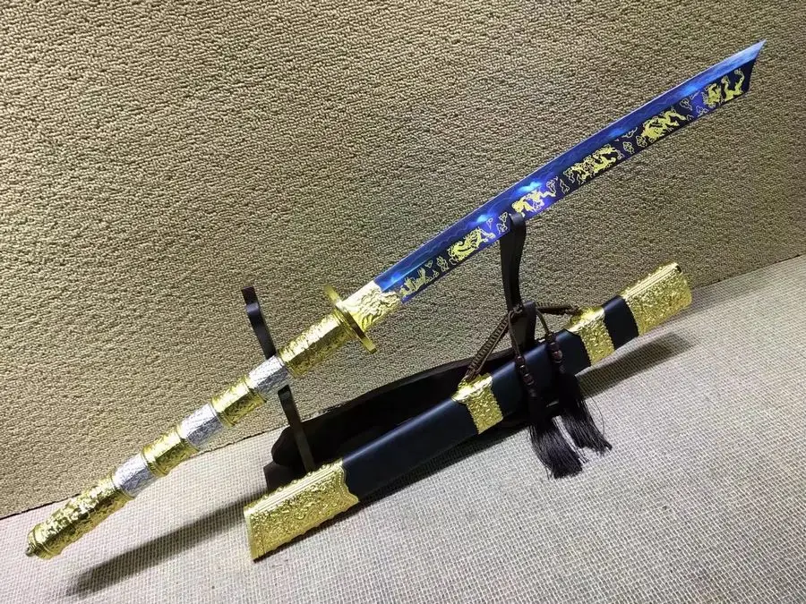 Высококачественный KangXi Saber broadsмеч DaDao острый меч 1095 Высокоуглеродистая Сталь