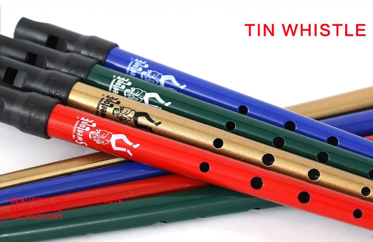 Кларк флейта черный/серебристый/желтый ключ Кларк Tinwhistle Музыкальные инструменты ирландский свисток флейта духовой инструмент легко узнать