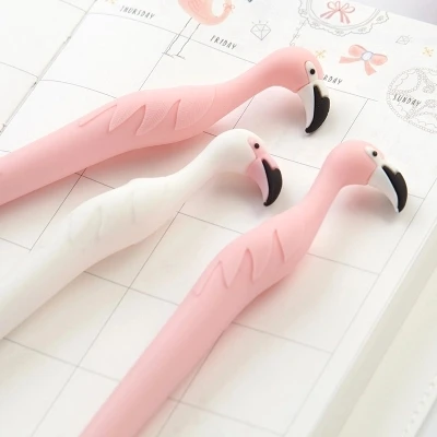 

Flamingo Creative black Silica gel signing pen gel ink pen 10pcs free shipping