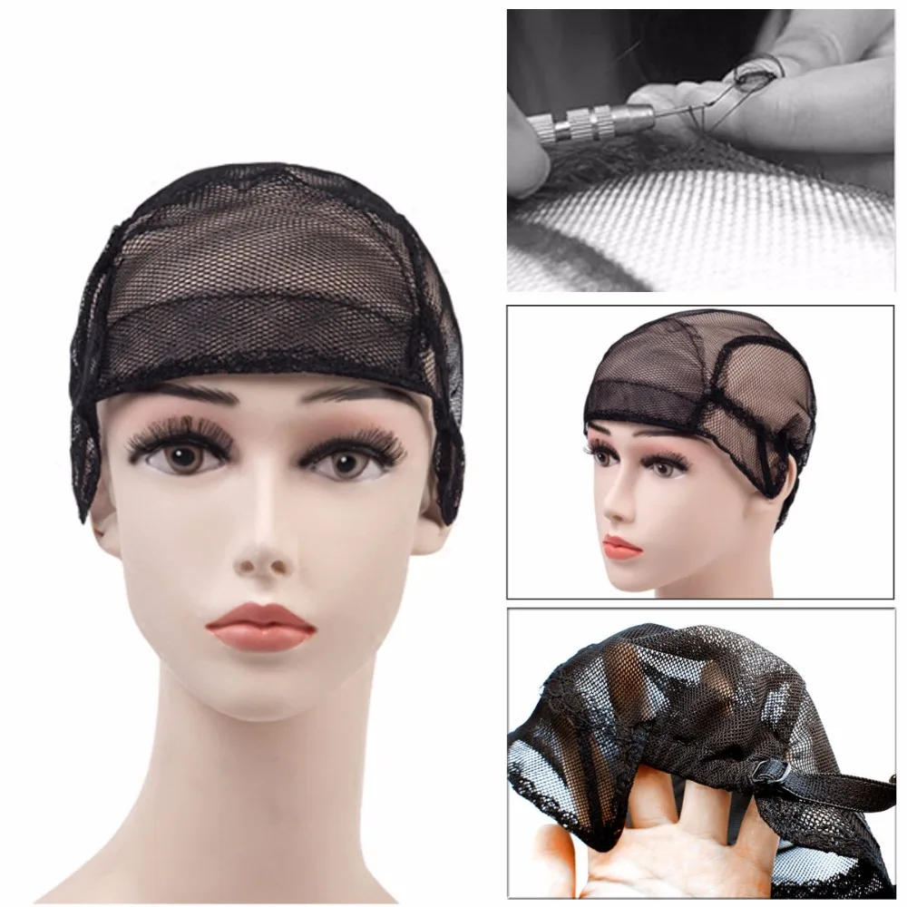 1 шт. парик из натуральных волос с регулируемыми лямками|weaving cap adjustable straps|stretch lace wig