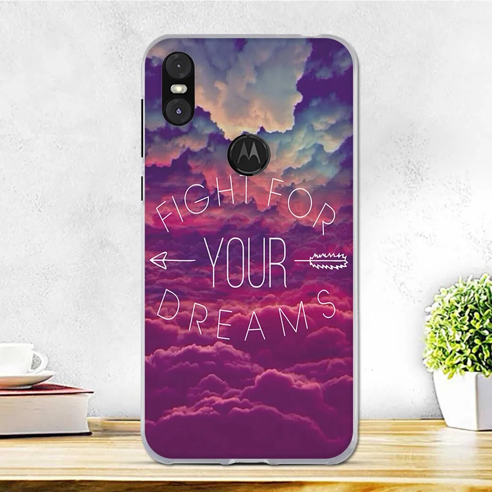 20 Чехол для Motorola One, силиконовый мягкий ТПУ чехол для мобильного телефона, милый бампер, черный чехол для Fundas Moto P30 Play, чехол для телефона - Цвет: 20
