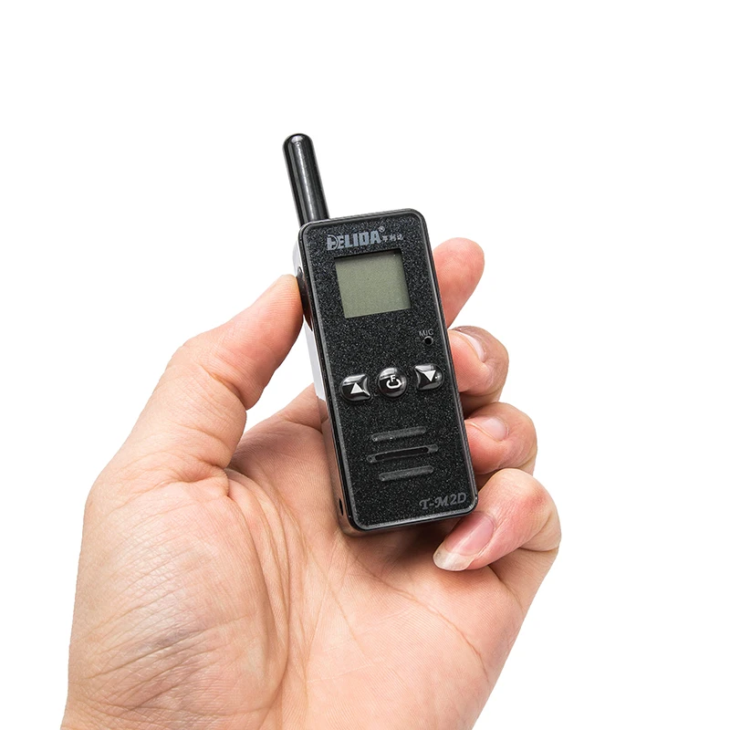 One piece HOT SALE HELIDA M2D two way radio 128 channel 400-520mhz with LCD display ham radio walkie talkie