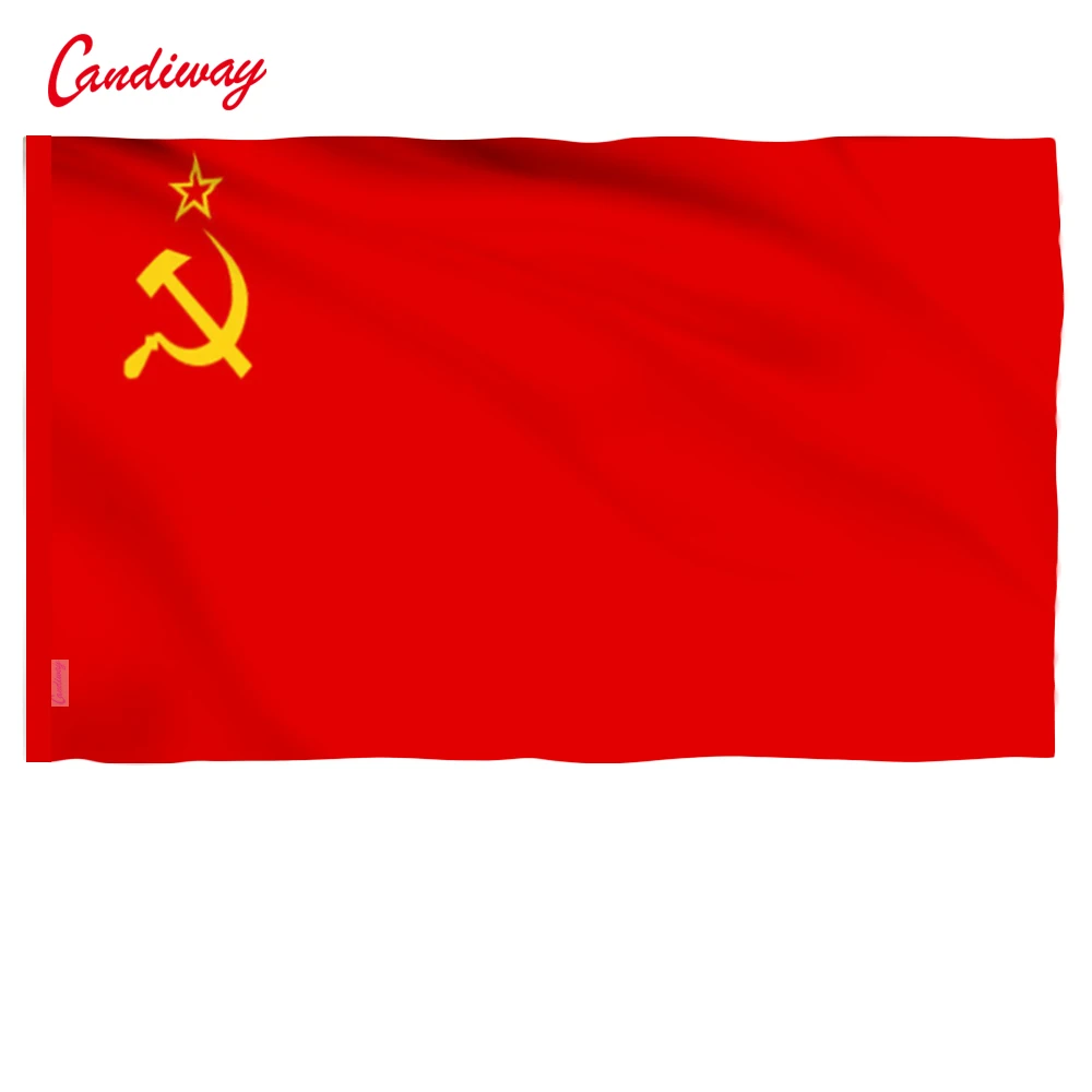 

90 x 60 cm CCCP flag Red revolution Union of Soviet Socialist Republics Indoor Outdoor USSR FLAG Russian flag NN001