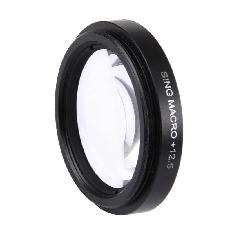 Macro Lens Filter Xiaomi Xiaoyi Yi II 4K Спортивная Экшн-камера Профессиональный фильтр 37 мм CPL/12.5X макро-фильтр для объектива с защитной крышкой для объектива - Цвет: Macro Lens Filter