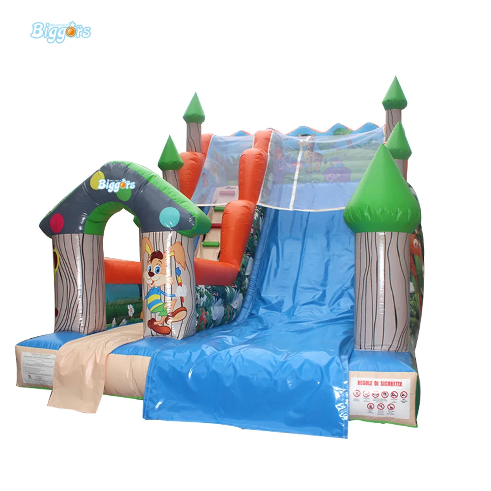 

Outdoor Kids Inflatable Jumping Slide Water Slide with Bouncy House