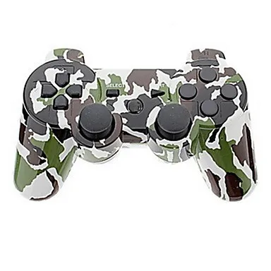 Камуфляжный двойной шок Беспроводной Bluetooth SIXAXIS геймпад для ps3 консоли Dual shock 3 |