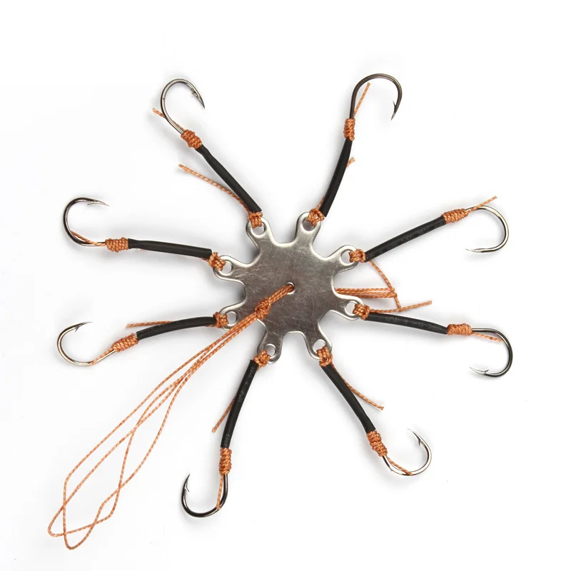 2 шт. пластина бронзовых морских рыболовных крючков взрыв Карп Рыболовный крючок