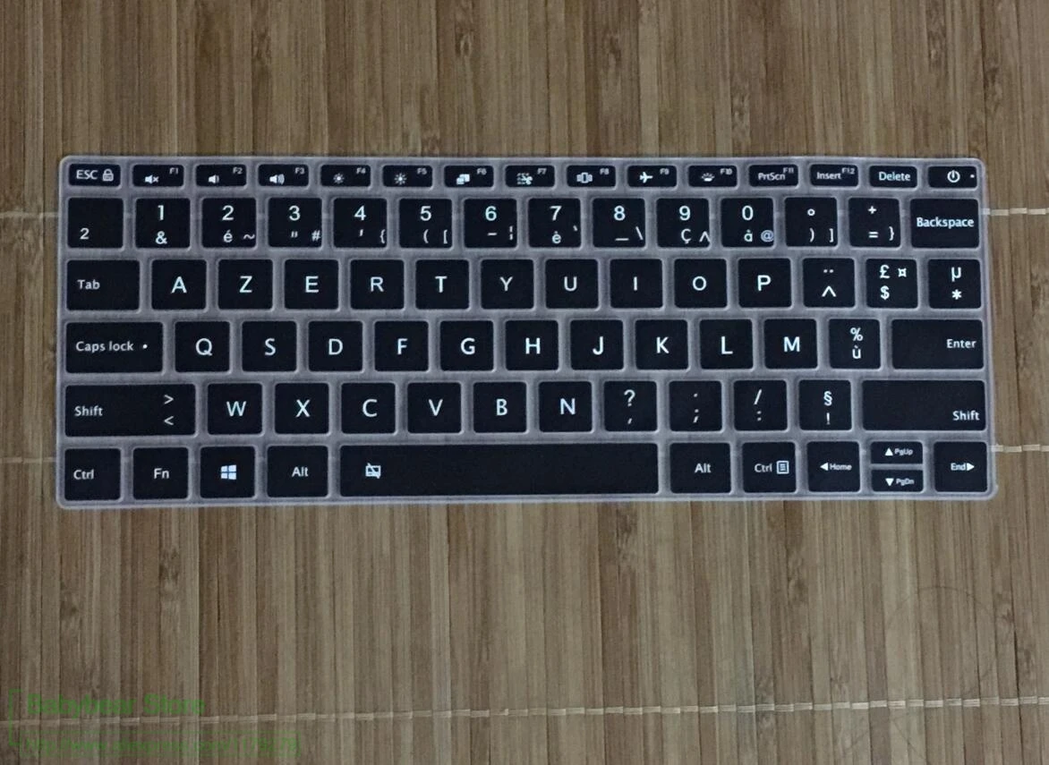 Французский clavier ноутбук с клавиатурой AZERTY Защитная крышка клавиатуры для Xiaomi