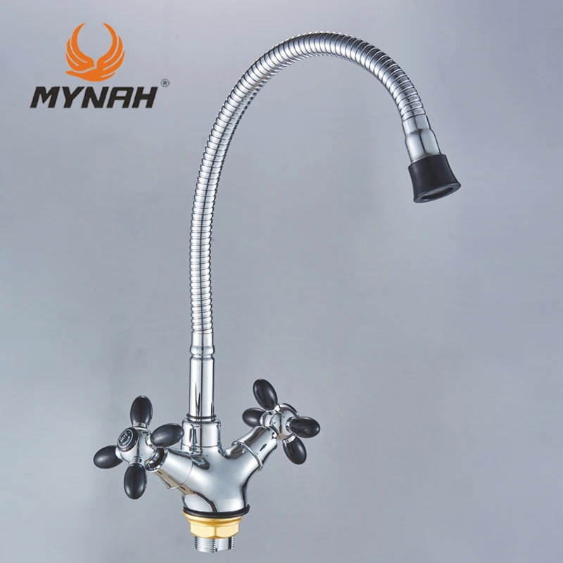 MYNAH, кухонный кран, Россия,, классический кухонный кран, двойной контроль, разноцветный выбор, много углов, Конвертация