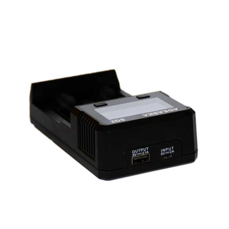 Adeaska sq2 цифровой 18650 26650 18350 10440 18500 Зарядное устройство ЖК дисплей Дисплей Батарея