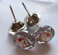 diamond crystal upholstery satellite stone nails button tacks studs pins dia sofa wall decoration furniture accessory