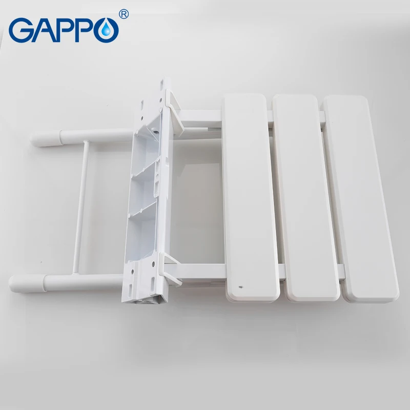 GAPPO настенные сиденья для душа Складное Сиденье настенное сиденье унитаза