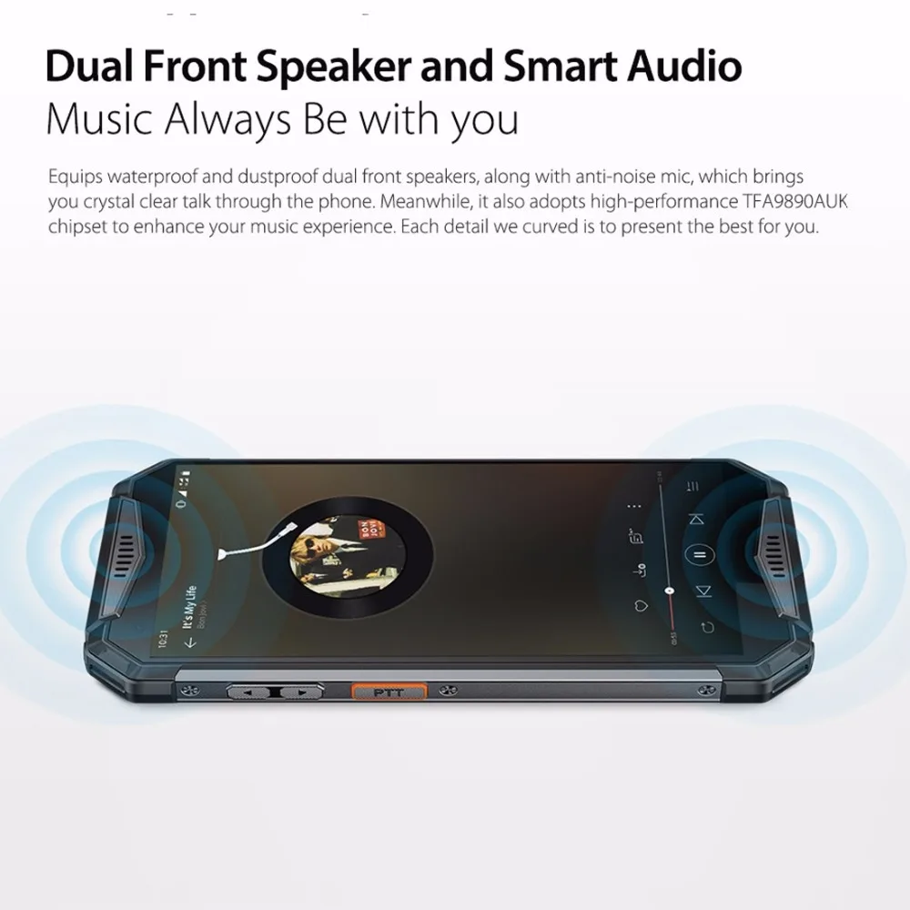 Ulefone Armor 3 IP68 водонепроницаемый мобильный телефон Android 8,1 5," FHD+ Восьмиядерный 4 Гб+ 64 Гб 21 МП 10030 мАч глобальная версия смартфона