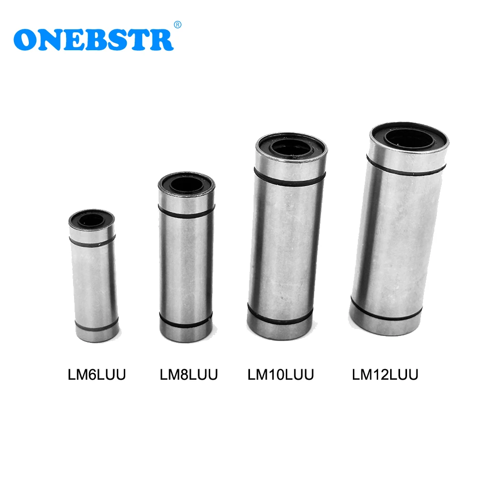 Линейный подшипник расширенного типа LM6LUU LM8LUU LM10LUU LM12LUU ЧПУ линейные подшипники
