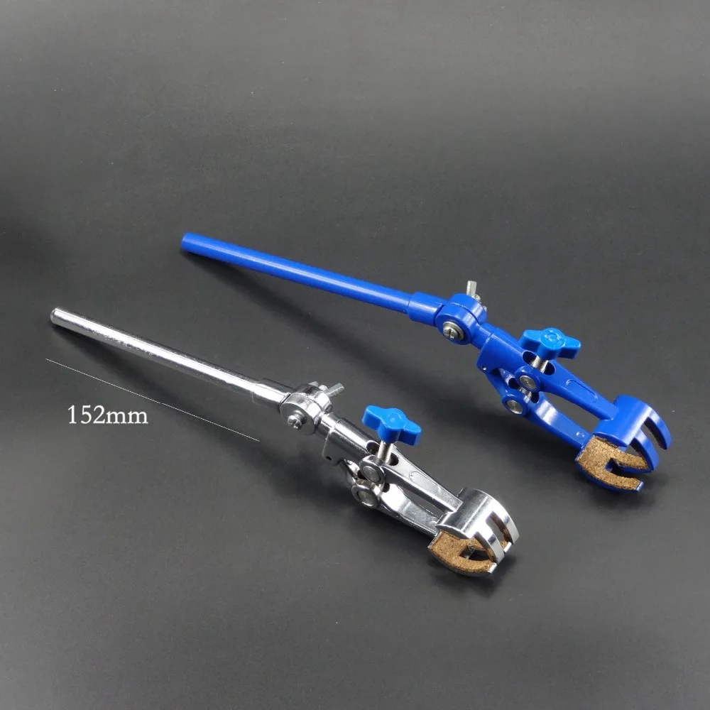 Лабораторный Регулируемый поворотный зажим с четырьмя пальцами и углом поворота