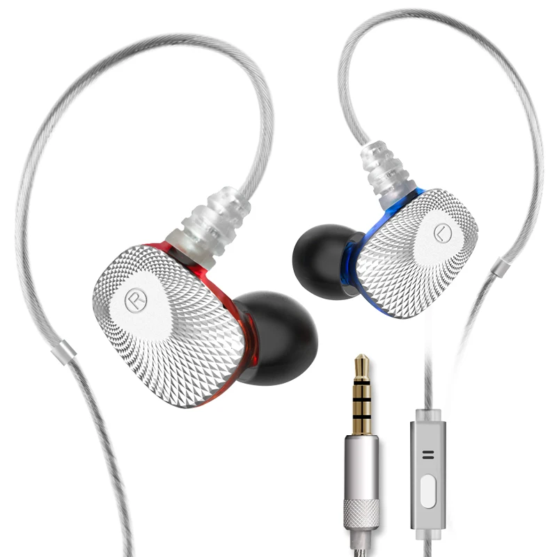 Mifo R1 HiFi наушники 3,5 мм стерео спортивные наушники для мобильного телефона компьютера двойные динамические наушники с микрофоном