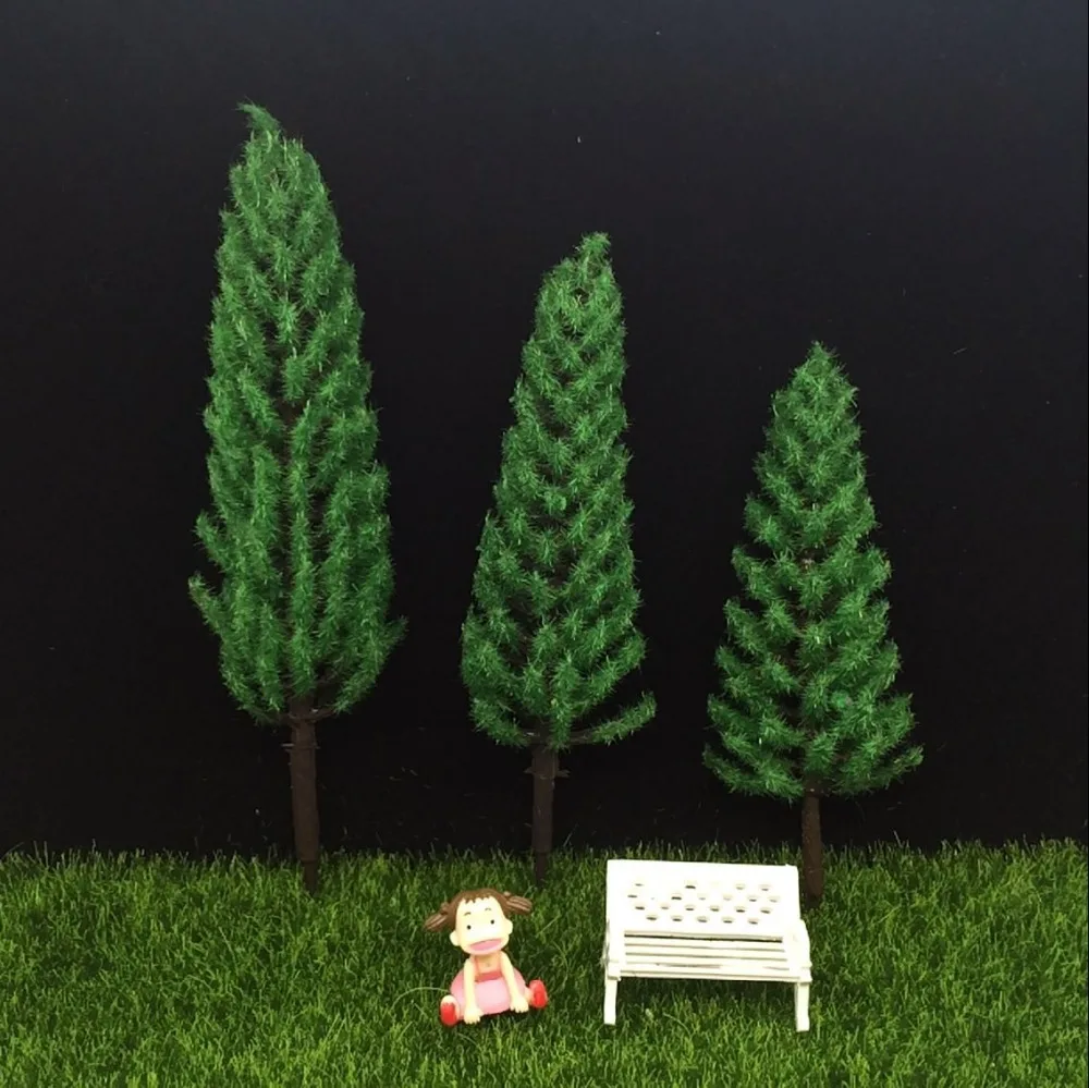 2017 Топ моды Горячая продажа 10 шт Масштаб модель мини материал пейзаж архитектура