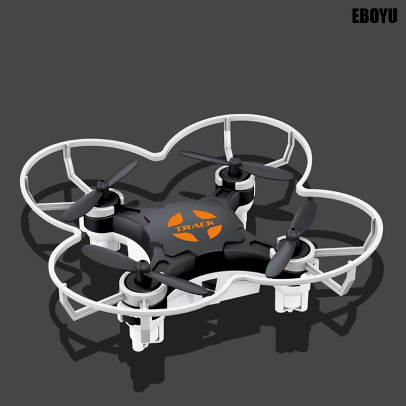 EBOYU QS5016 мини БПЛА гироскоп RC Nano Дрон многоцветный светодиодный 3D флип Безголовый режим RC Квадрокоптер Дрон RTF