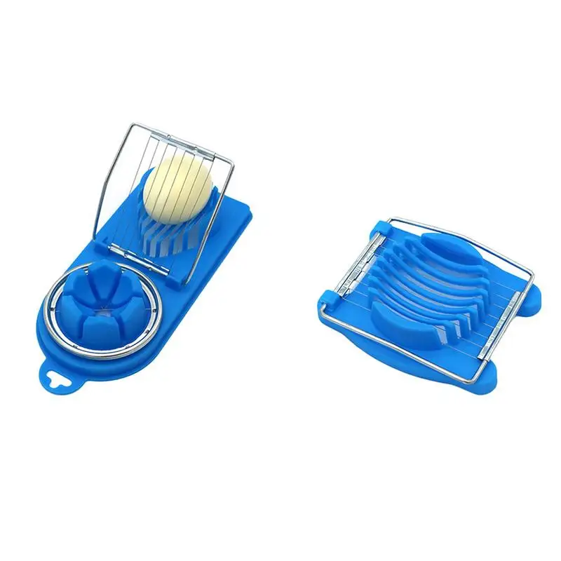 Нож для резки яиц Многофункциональный кухонный нож форма Цветочные края новый