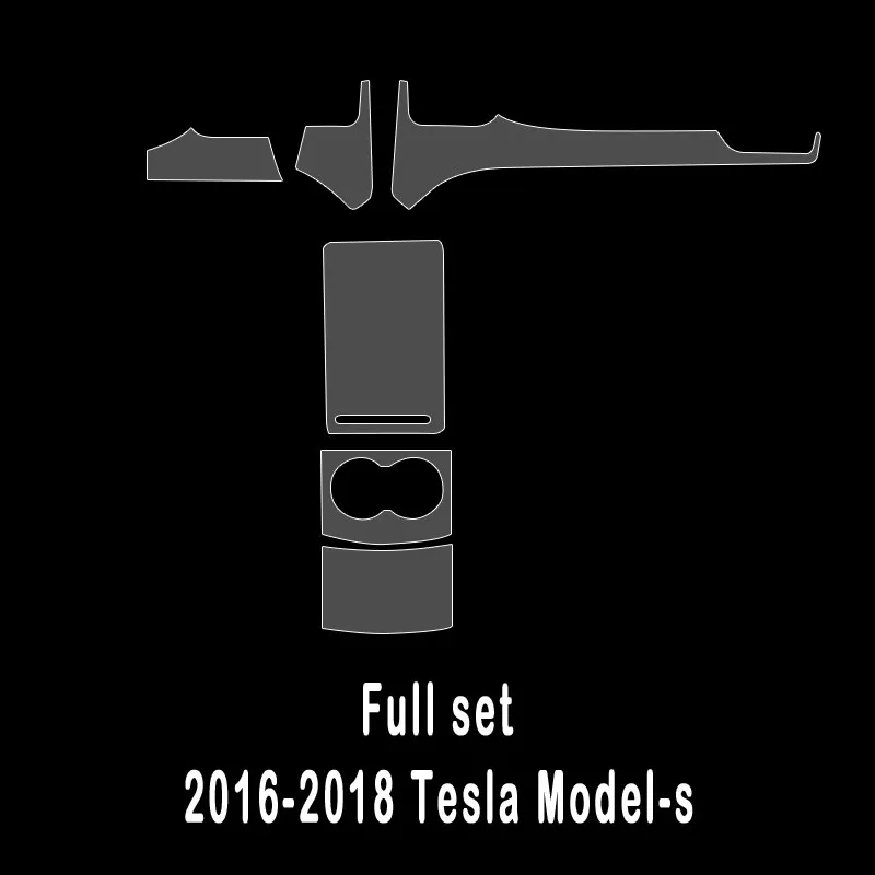 Наклейка для Tesla model S Прозрачная рекламная пленка из ТПУ наклейка s Аксессуары