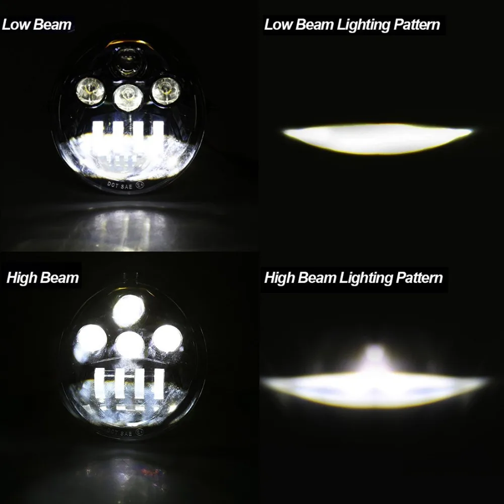 VRSC/V-ROD светодиодный фар дальнего ближнего света Vrod фара для V Road VRSCF VRSCR фары |