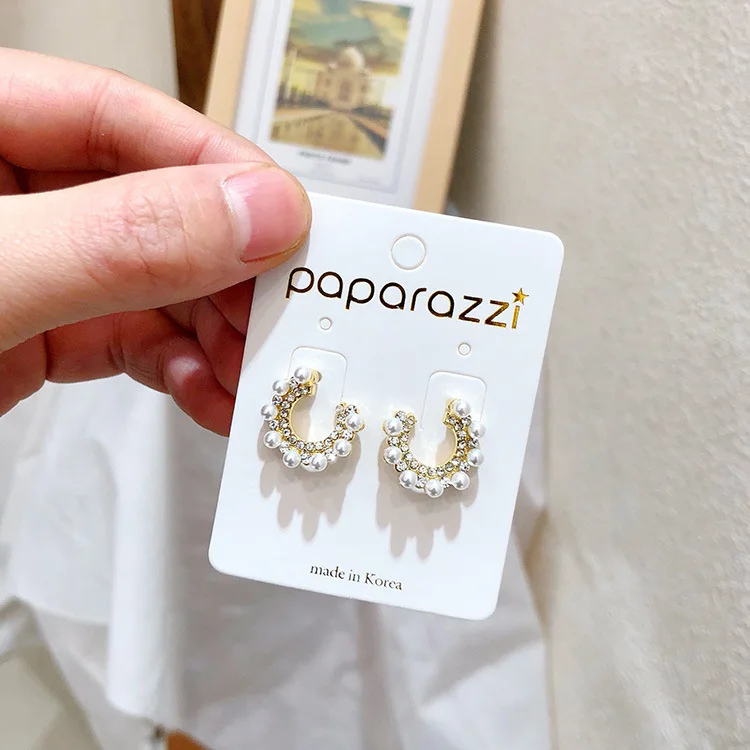 Новое поступление 2019 круглые металлические женские классические серьги в виде