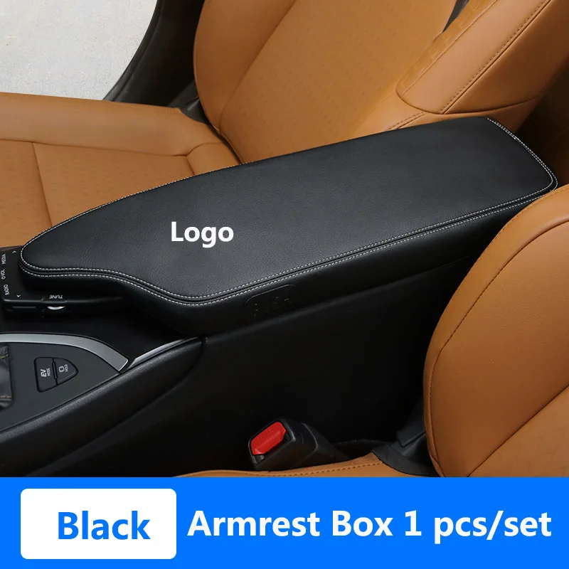 Black QHCP центральный подлокотник, защитный чехол, декоративные накладки, чехол из микрофибры для Lexus UX200 260H - Название цвета: Black