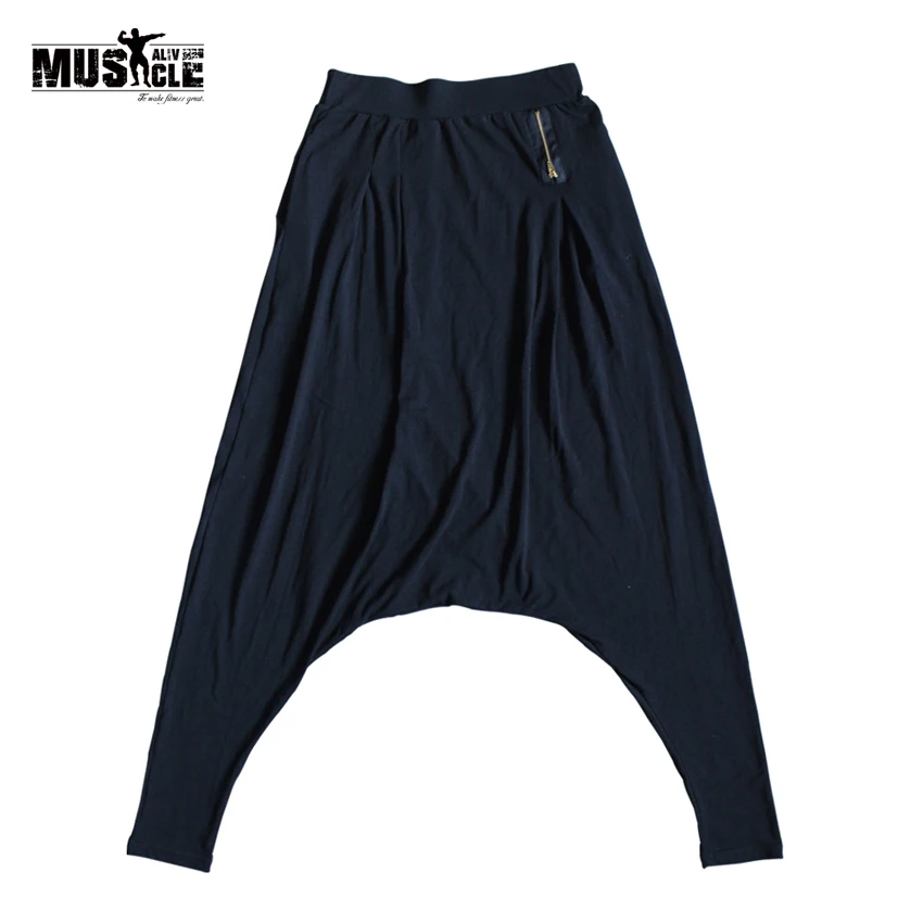 2018 модные женские брюки с шаговым швом широкими штанинами танцевальные большого