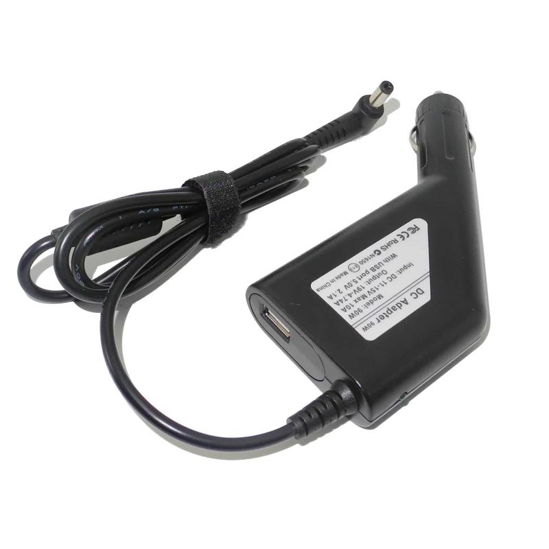 19V 4.74A 90W 5 5*2 5mm Автомобильное зарядное устройство для ноутбука ASUS Lenovo Toshiba Fujitsu