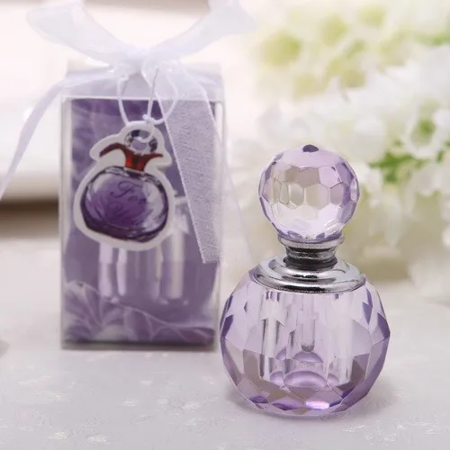 Free Shipping 50pcs/sets Luxury Perfume Oil Bottle Crystal For Wedding Bomboniere Gift | Дом и сад