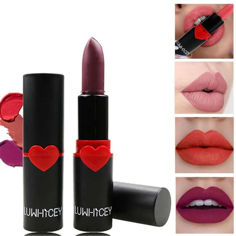 Матовая водостойкая бархатная помада 1 шт. 10 цветов сексуальные