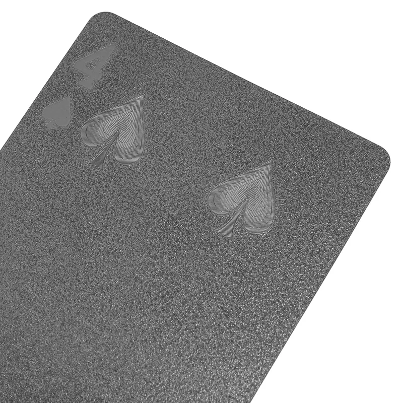 Водонепроницаемый золотой фольги карты покера творческие коллективные