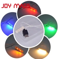 joy mags led light kit 1pcs 1x4 plate light accessory color with cool whitewarm whiteyellowgreenredblue for building blocks