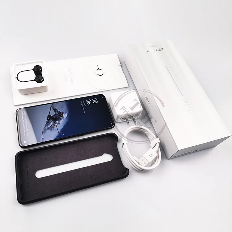 OPPO Reno 10x zoom 6," полноэкранная Поддержка NFC боковая камера вращения Super VOOC Octa Core 48MP+ 13MP+ 8MP 4065mAh отпечаток пальца ID