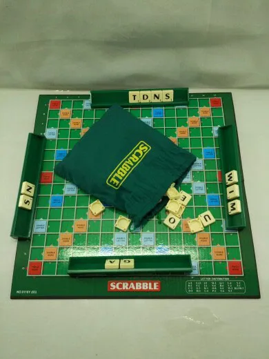 Обновленная версия Scrabble английский и французский орфографический матч Игра 2 4