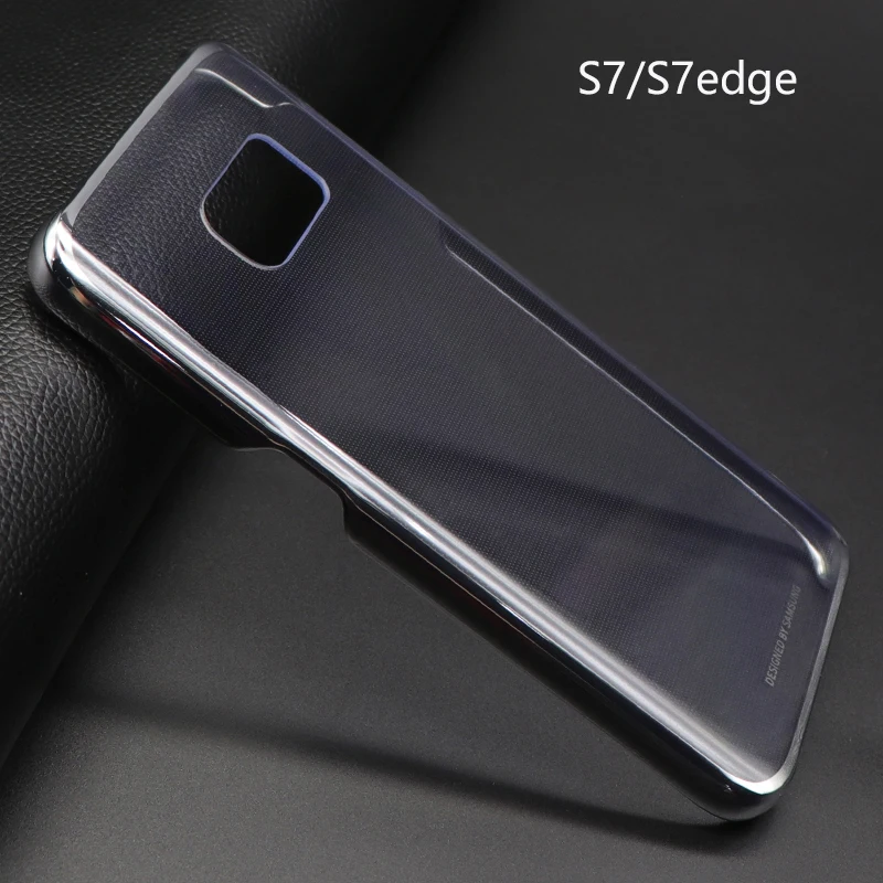 100% Оригинальный чехол для Samsung S7 S6 Edge прозрачный защитный Ультратонкий samsung s7