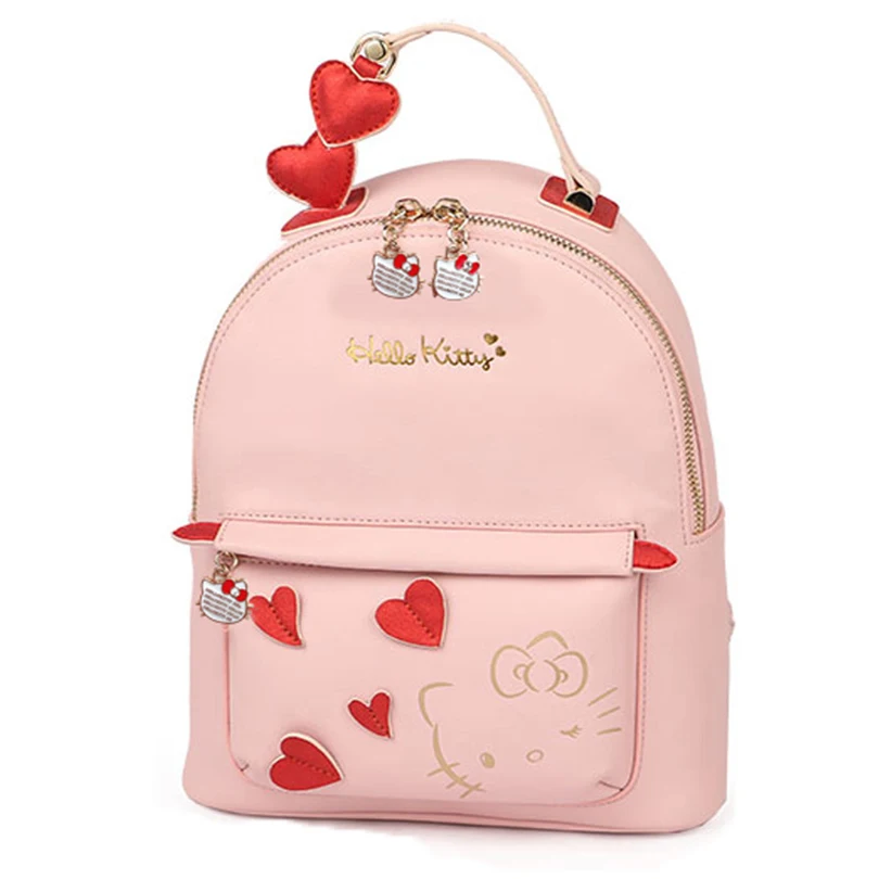 HELLO KITTY 2019 Модный милый рюкзак Женская дорожная сумка для покупок детская