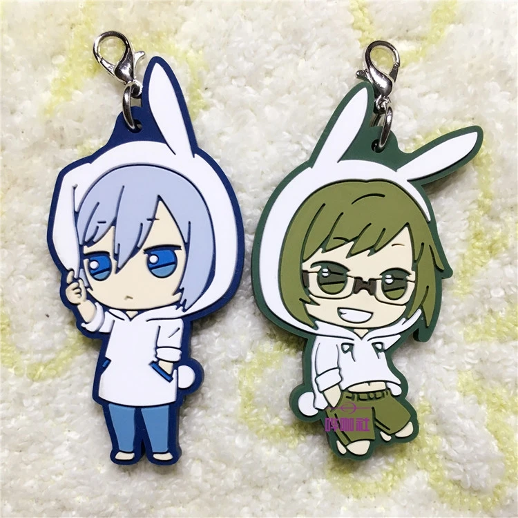 IDOLiSH7 игровой курок Re: резиновый брелок в виде животного|japanese|gameanimal |