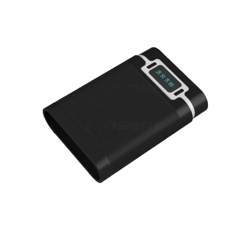 Dual USB ЖК-дисплей антиреверса Портативный Мощность банк коробка 4x18650 DIY Дисплей