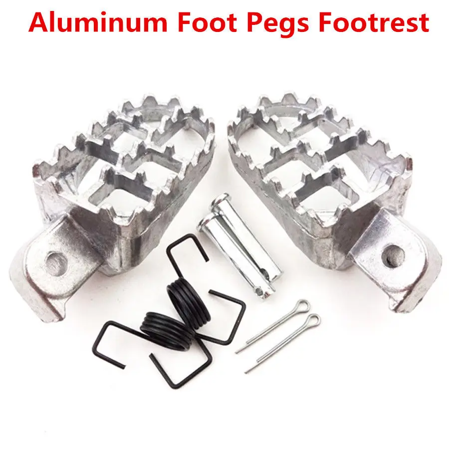 Одна пара Алюминиевые Подножки для мотоцикла|Педали| |