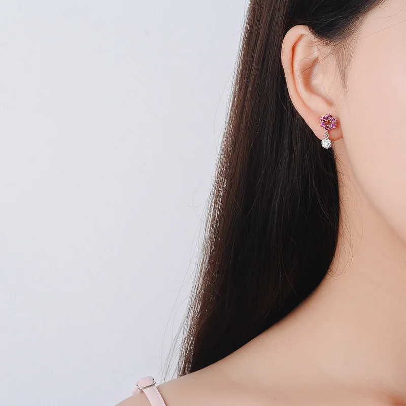 Zircon earringsJewelry &amp Accessories Fashion Jewelry Stud Earrings |