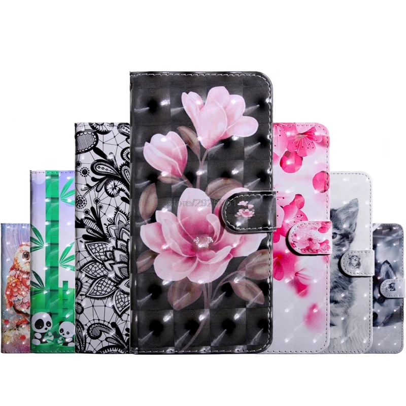 Флип Coque для huawei Y5 Prime 2018 чехол DRA LX2 кожаный бумажник обратно на телефон Обложка