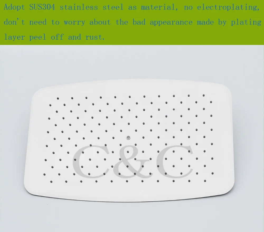 Дизайн НЛО! Ультратонкая насадка для душа из нержавеющей стали с экономией воды и