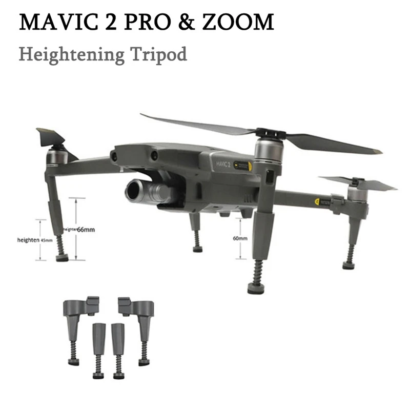 Подходит для Dji Mavic 2 Pro & Zoom увеличенная посадочная Шестерня амортизатор штатив