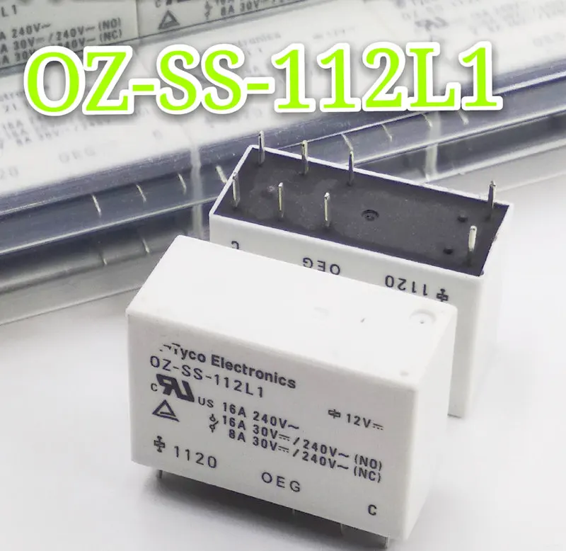 OZ SS 112L1 124L1 148L1 105L1 8 контактов 16A Мощность реле|Интегральные схемы| |