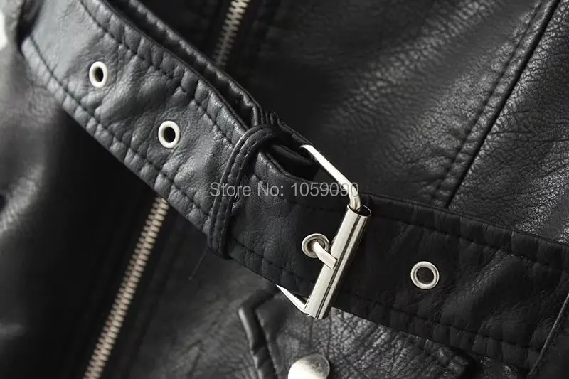 Новинка 2017 модное мини-платье SWISHBOP из искусственной кожи с ремешками молнией