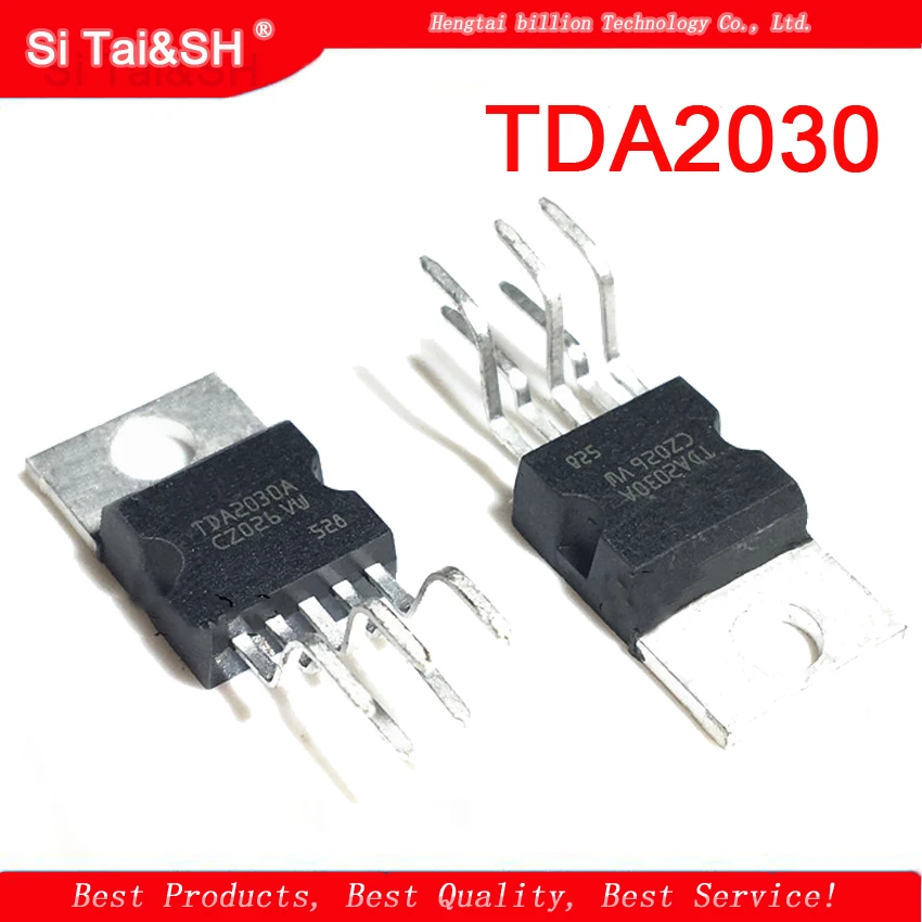 10 шт. TDA2030 TO220-5 TDA2030A TO-220 линейный аудио усилитель короткого замыкания и тепловой защиты IC